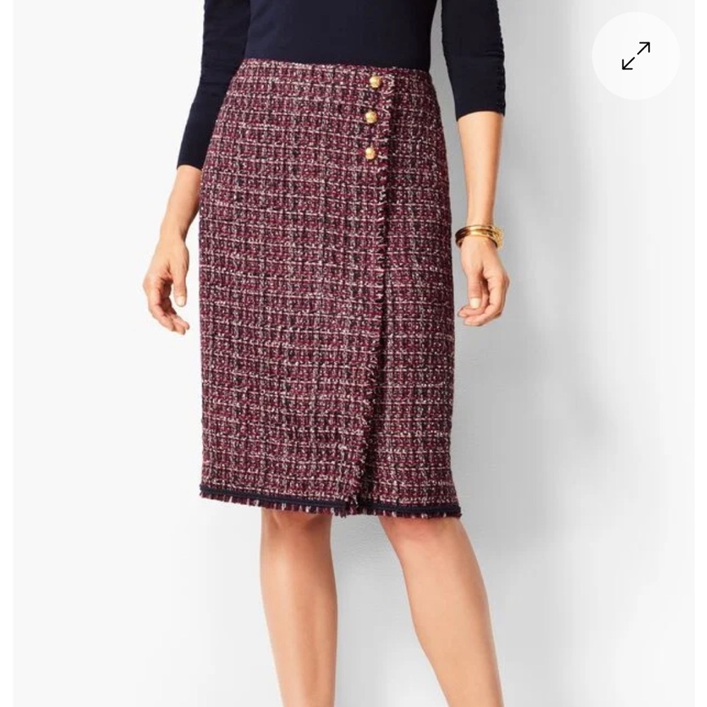 NEW | Talbots | Tweed Pencil Skirt